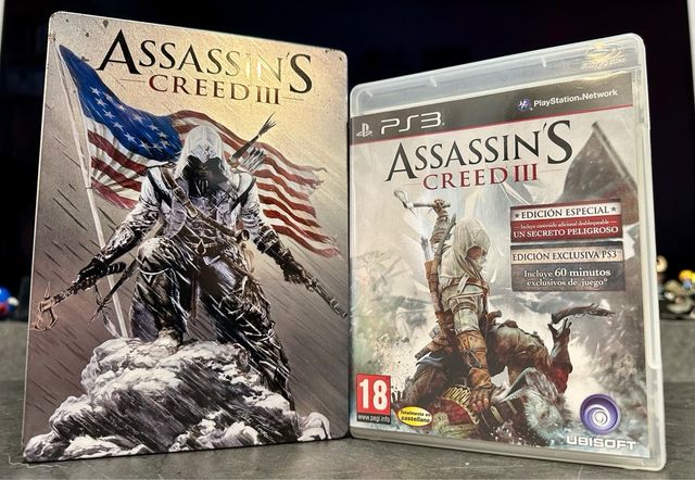 🇪🇸 Assassin’s Creed III. Steelbook (Playstation 3)