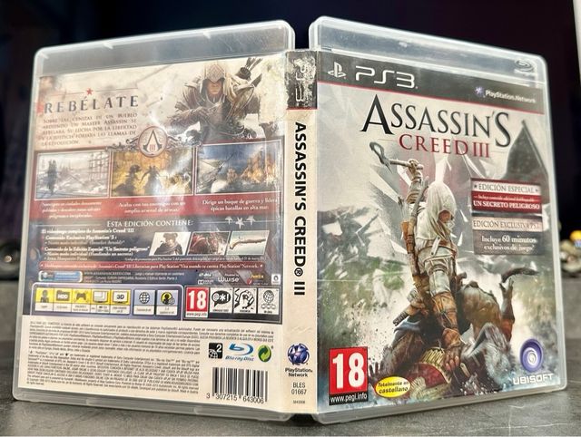 🇪🇸 Assassin’s Creed III. Steelbook (Playstation 3)