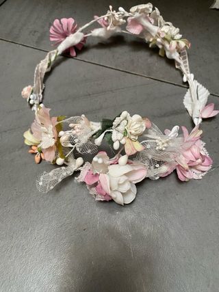 Tiara Corona de Flores