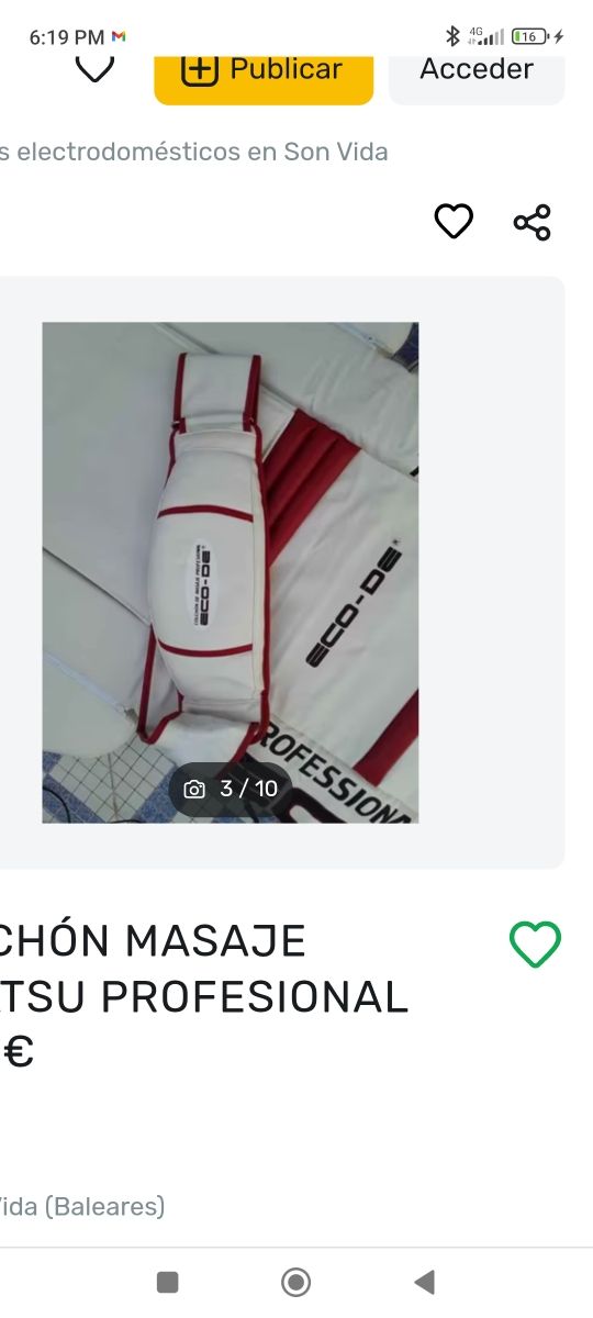 Colchón de masaje profesional eco-de