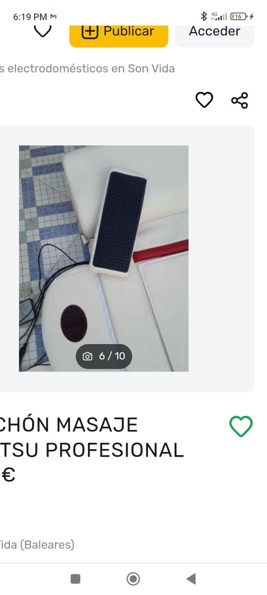 Colchón de masaje profesional eco-de