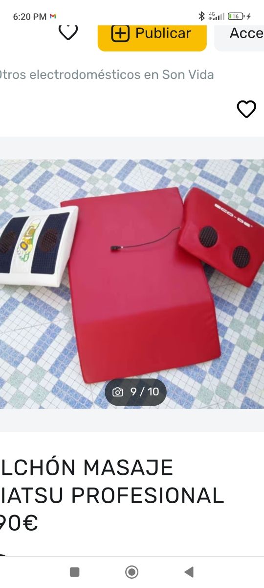 Colchón de masaje profesional eco-de