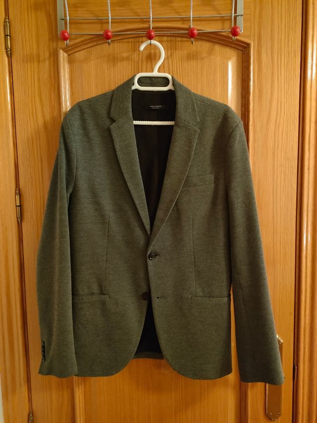Americana / Blazer Gris ZARA Talla S