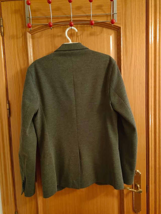 Americana / Blazer Gris ZARA Talla S