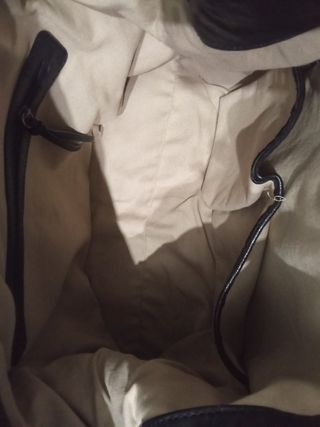 Bolso de piel negro 