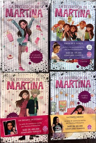 LA DIVERSIÓN DE MARTINA libros 