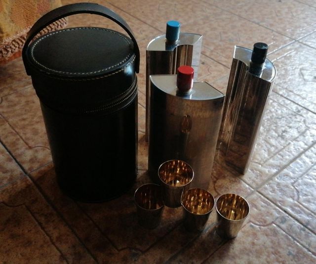 Portaliquori da viaggio anni 60 vintage