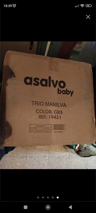 Magnífico carrito de bebe Trio Manilva