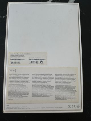 Ipad mini 16 gb wifi 1 gen