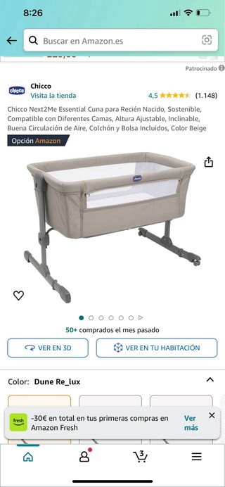 Cuna colecho y hamaca 