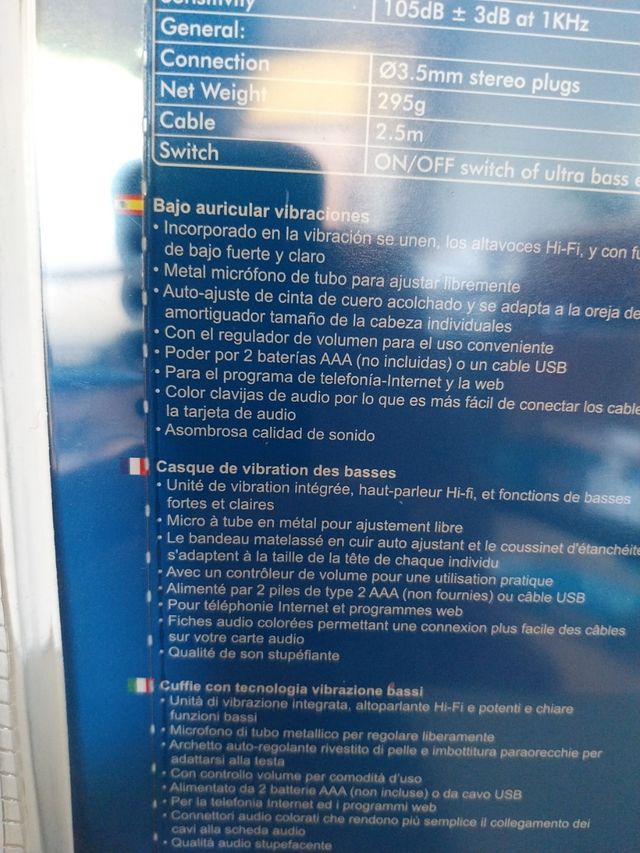 Auriculares LOGILINK ultra stereo