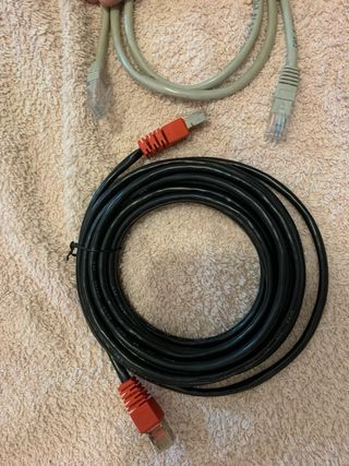 Cables Ehternet y USB