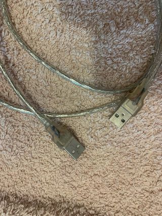 Cables Ehternet y USB