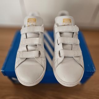 Adidas stan smith blancas velcro 43