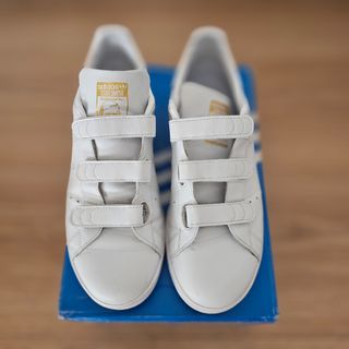 Adidas stan smith blancas velcro 43