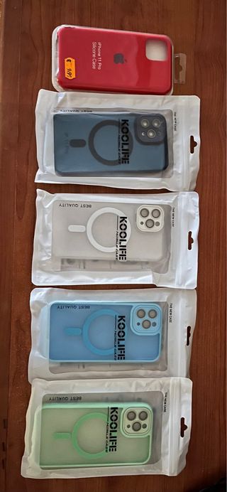 Fundas de iphone 11 pro nuevas sin utilizar