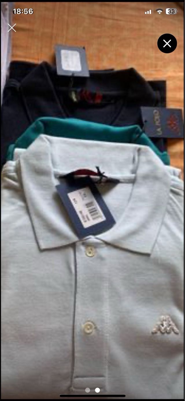 Polo uomo kappa XXL e altre marche