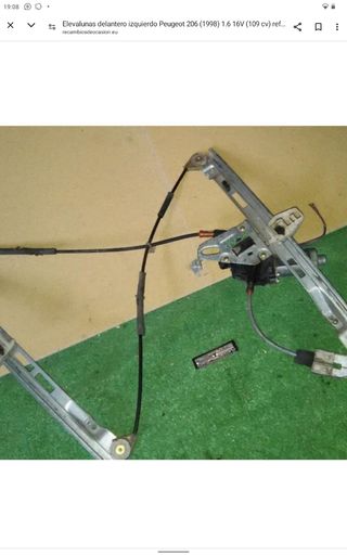 Elevalunas delantero iqdo Peugeot 206