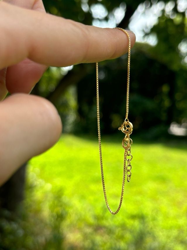 Braccialetto veneziana argento 925 placcato oro