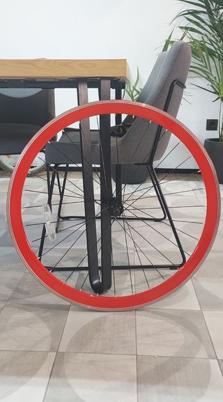 Llantas fixie 28 pulgadas Roja-Naranja