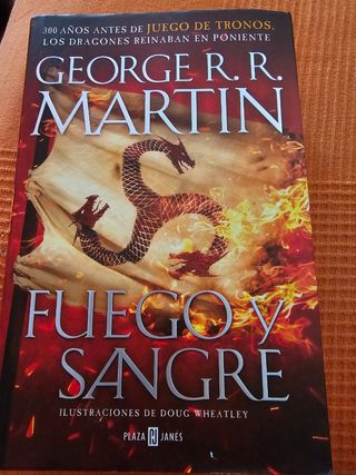 Libro fuego y sangre George r.r. martin