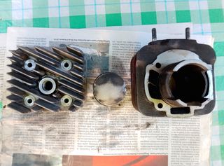 Gruppo termico scarabeo 2 tempi piaggio