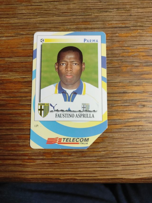 Scheda telefonica Asprilla