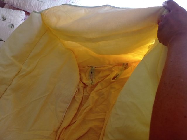 Edredón y funda de cuna