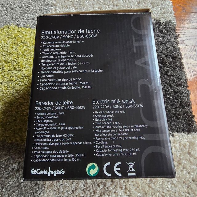 EMULSIONADOR DE LECHE DIGRATO