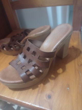 Sandalias tacón 