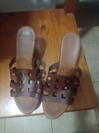 Sandalias tacón 