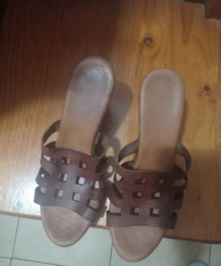Sandalias tacón 