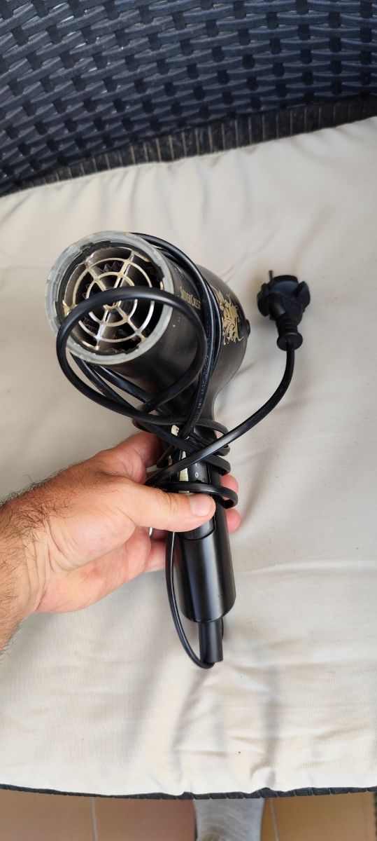 2 phon 1 pieghevole asciugacapelli 