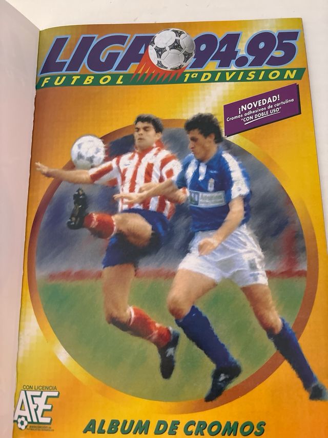 Album fascimil liga 94 95