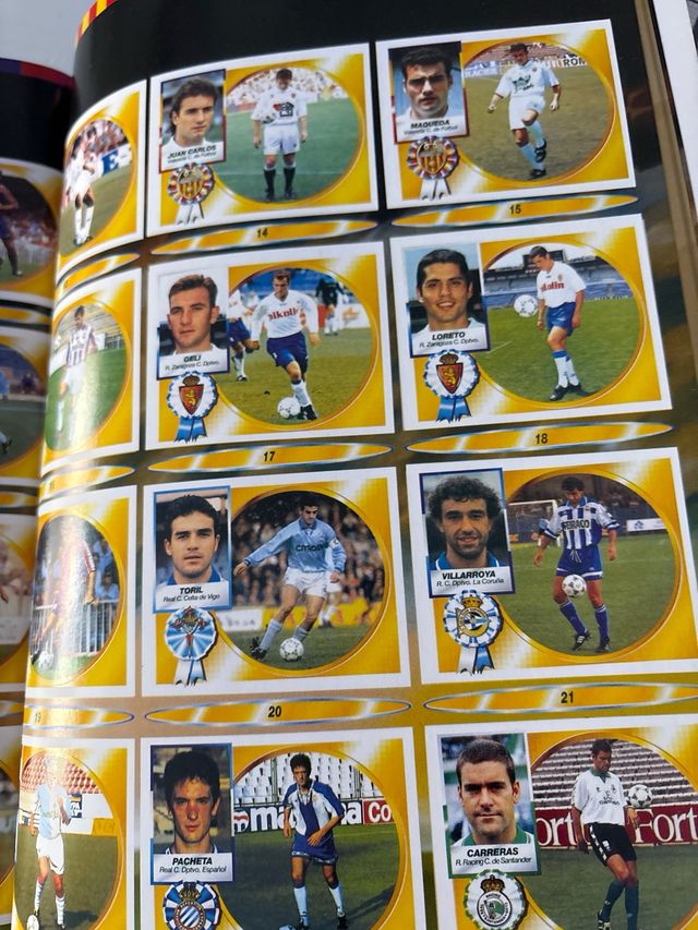 Album fascimil liga 94 95