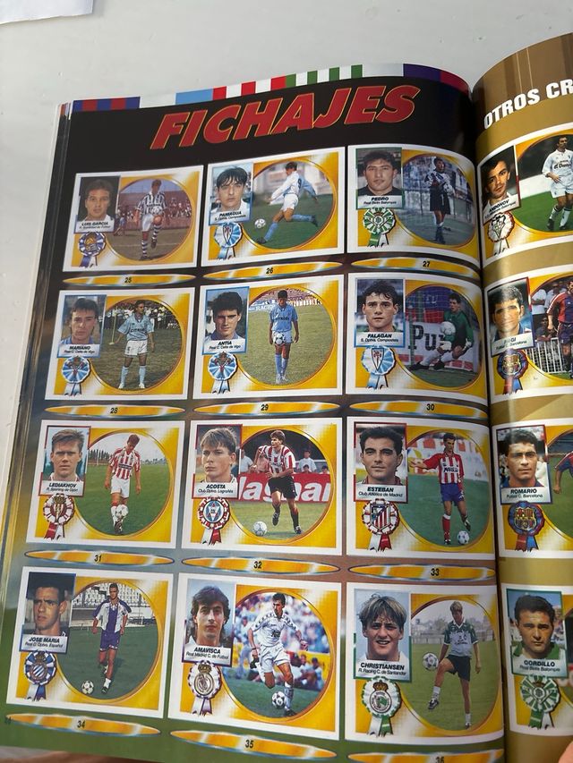 Album fascimil liga 94 95