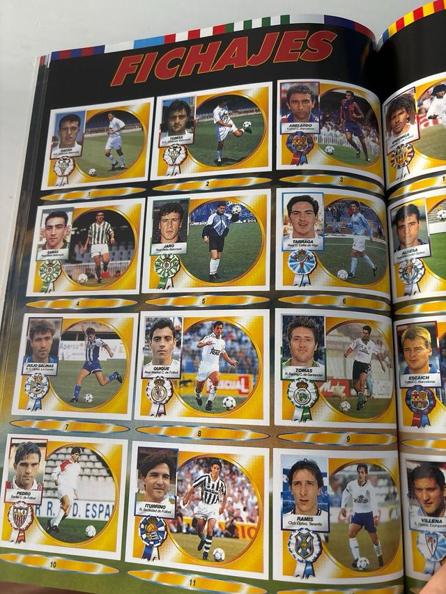 Album fascimil liga 94 95