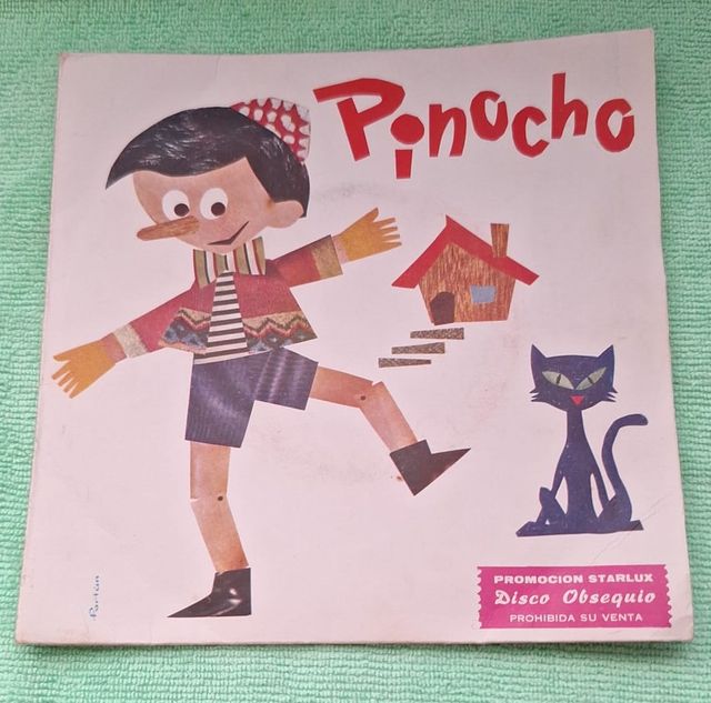 Vinil do Conto de Pinóquio