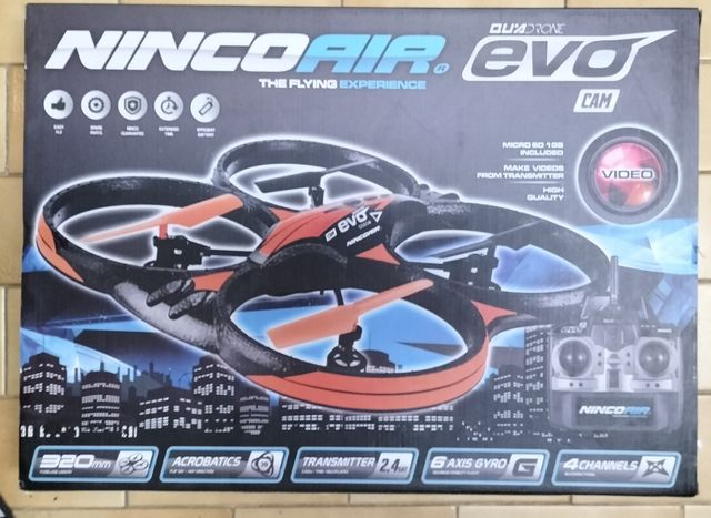 Dron NincoAir Quadrone EvoCam