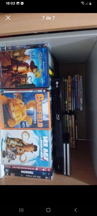 110 PELÍCULAS MAS DVD