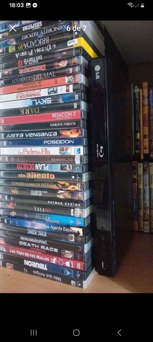 110 PELÍCULAS MAS DVD