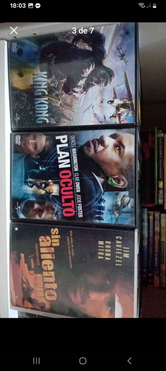 110 PELÍCULAS MAS DVD