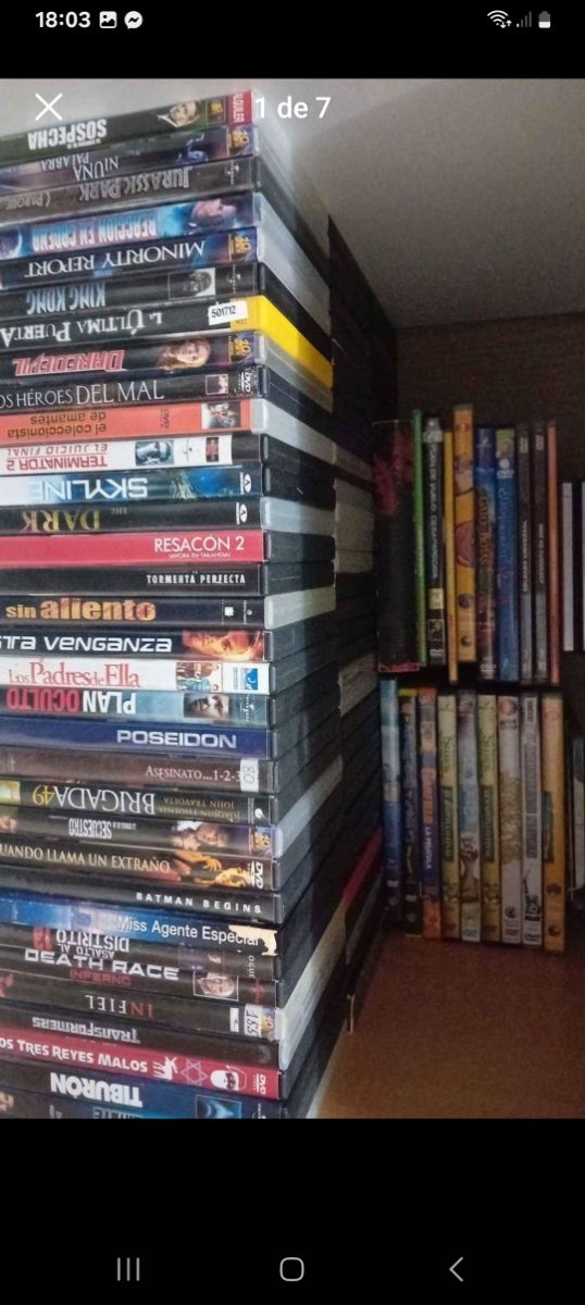 110 PELÍCULAS MAS DVD