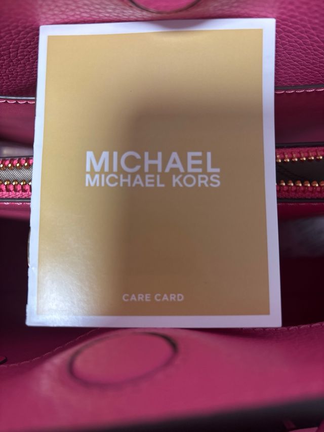 Bolso Fucsia Satchel Michael Kors