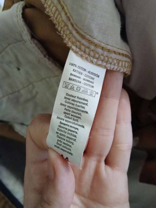 Pantalón chino marrón clarito hombre