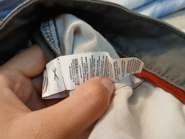 Pantalón chino marrón clarito hombre