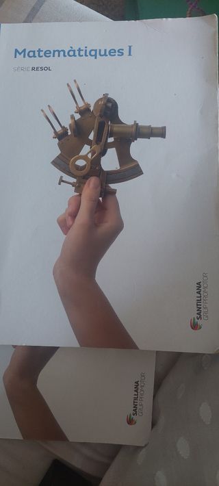 Libro Matemáticas 1°Bachillerato
