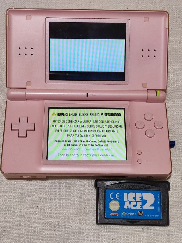 Consola Nintendo DS como Game boy