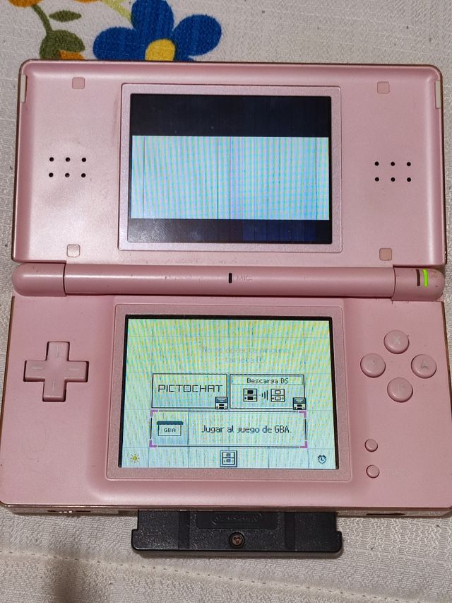 Consola Nintendo DS como Game boy