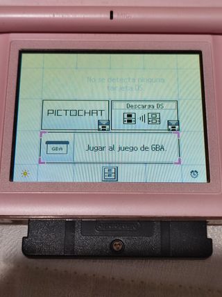 Consola Nintendo DS como Game boy